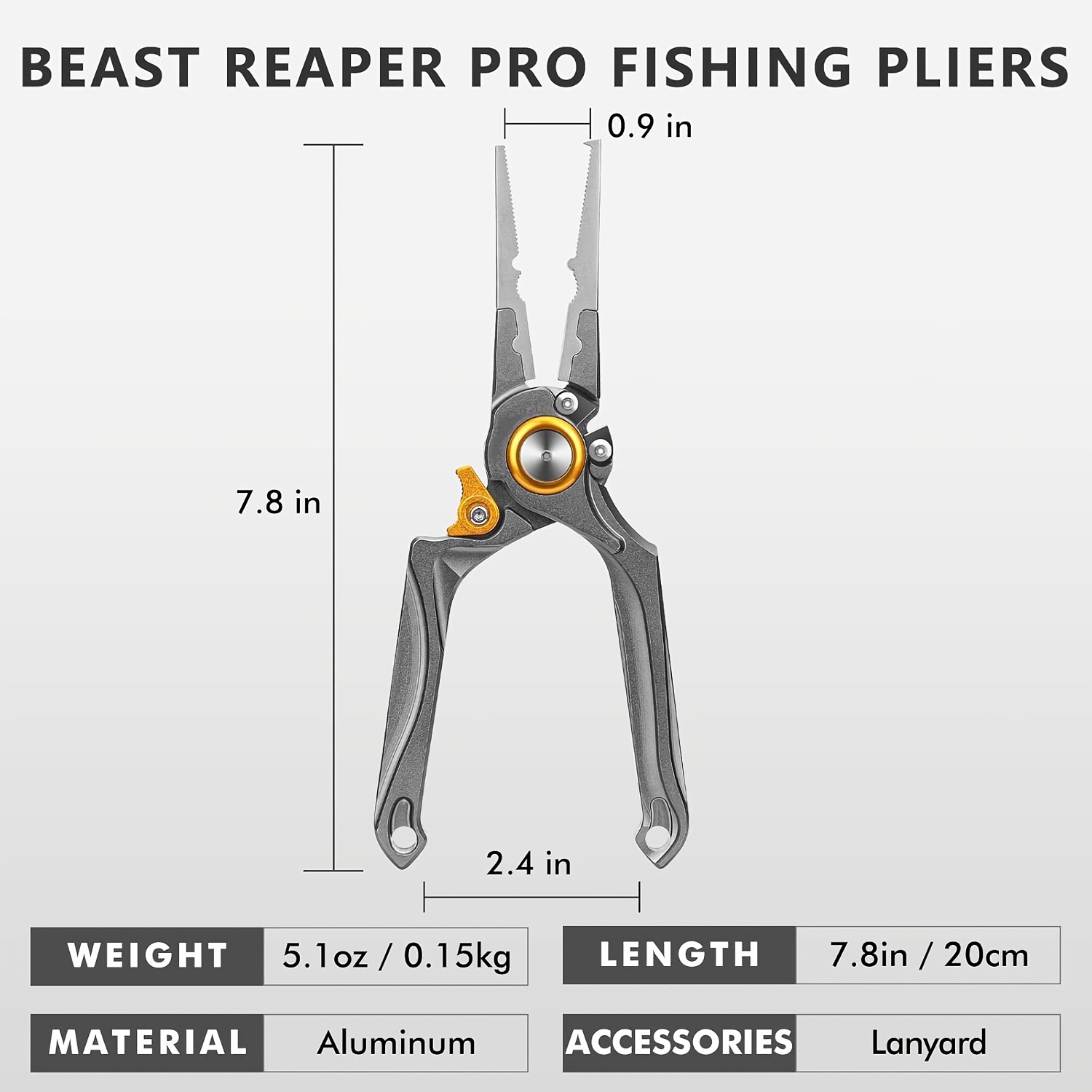 Kilitlenebilir Tuzlu Su Balıkç - Fishing Line Cutter incelemesi ve fiyatı